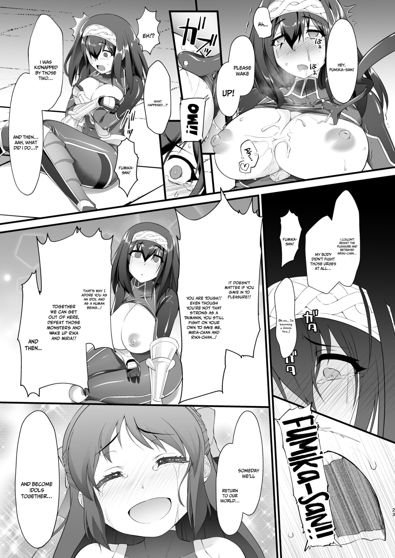 Hentai Manga Comic-Taimanin Arisu II-Read-22